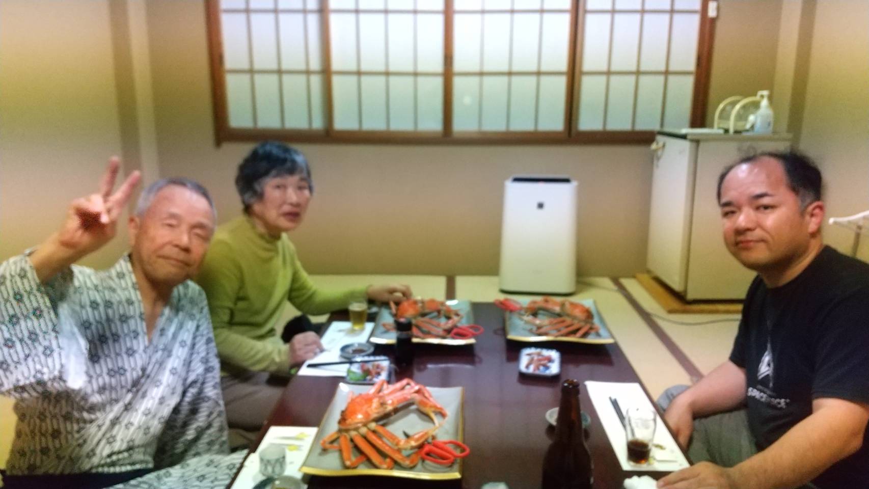 ご家族でご宿泊いただきましたありがとうございました