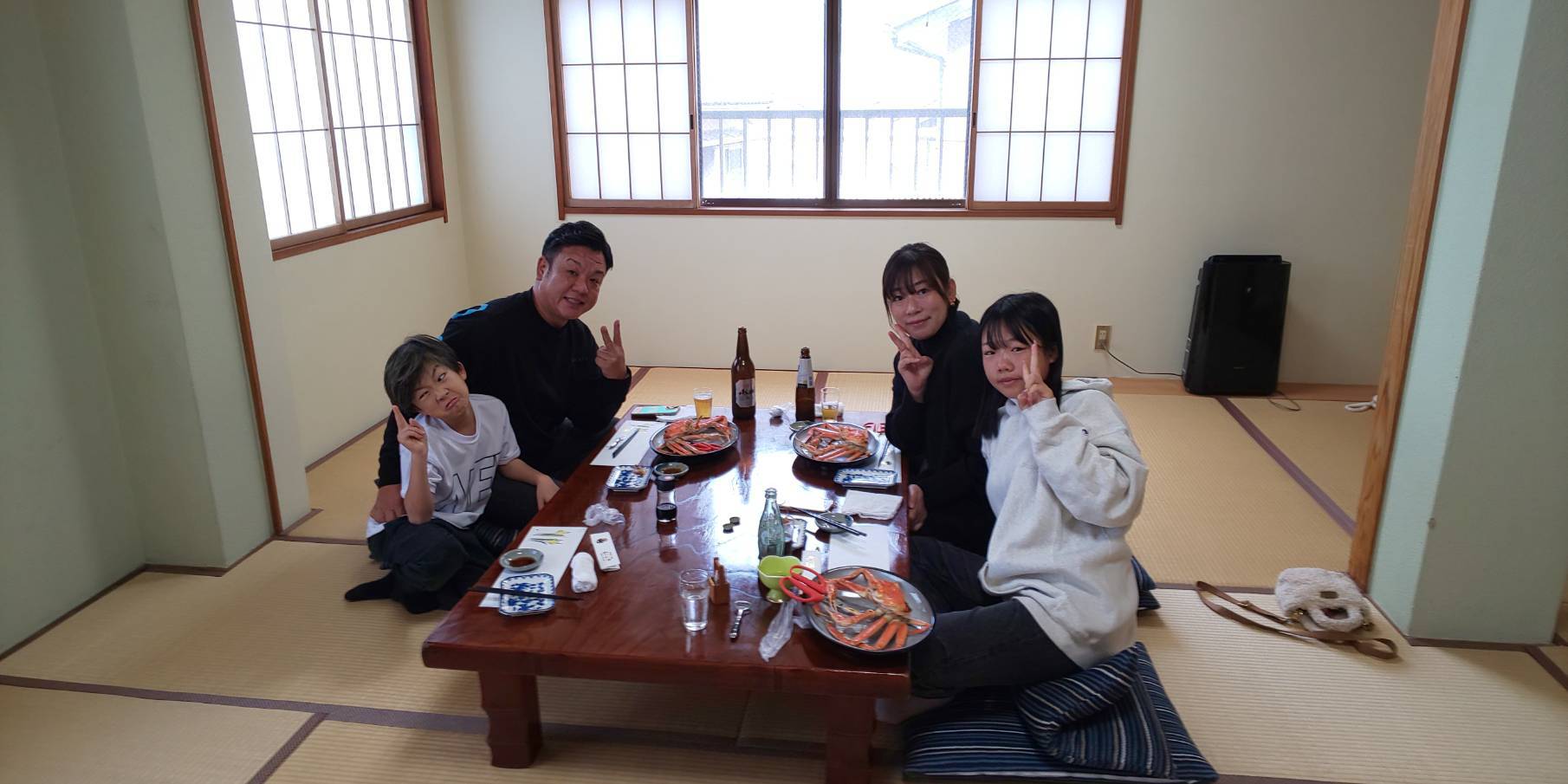 ご家族でご昼食でご利用いただきましたありがとうございました。