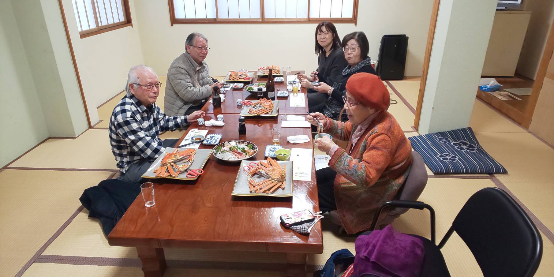 お友達の皆様でご昼食でご利用いただきました。