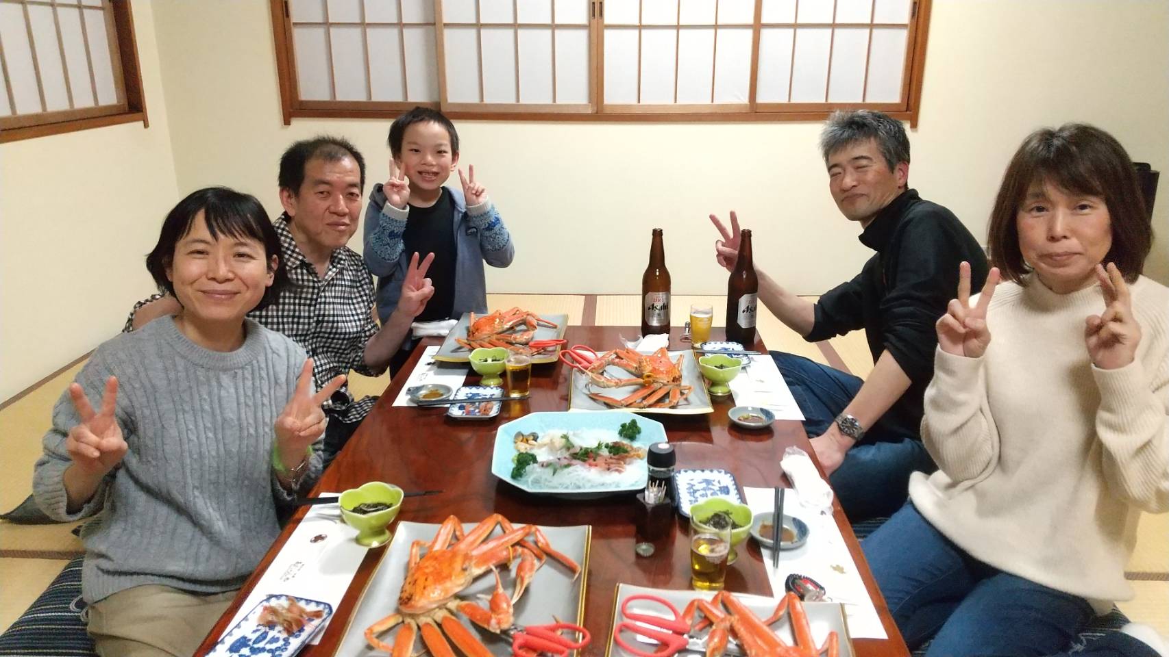ご友人家族でご宿泊いただきましたありがとうございました。