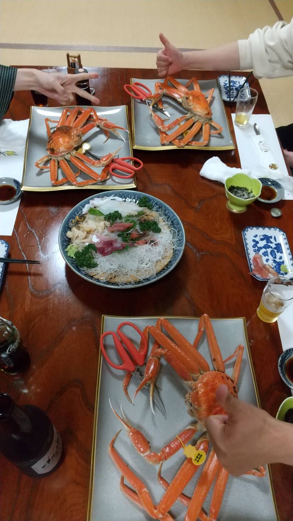 3名様でお泊まりいただきましたありがとうございました。