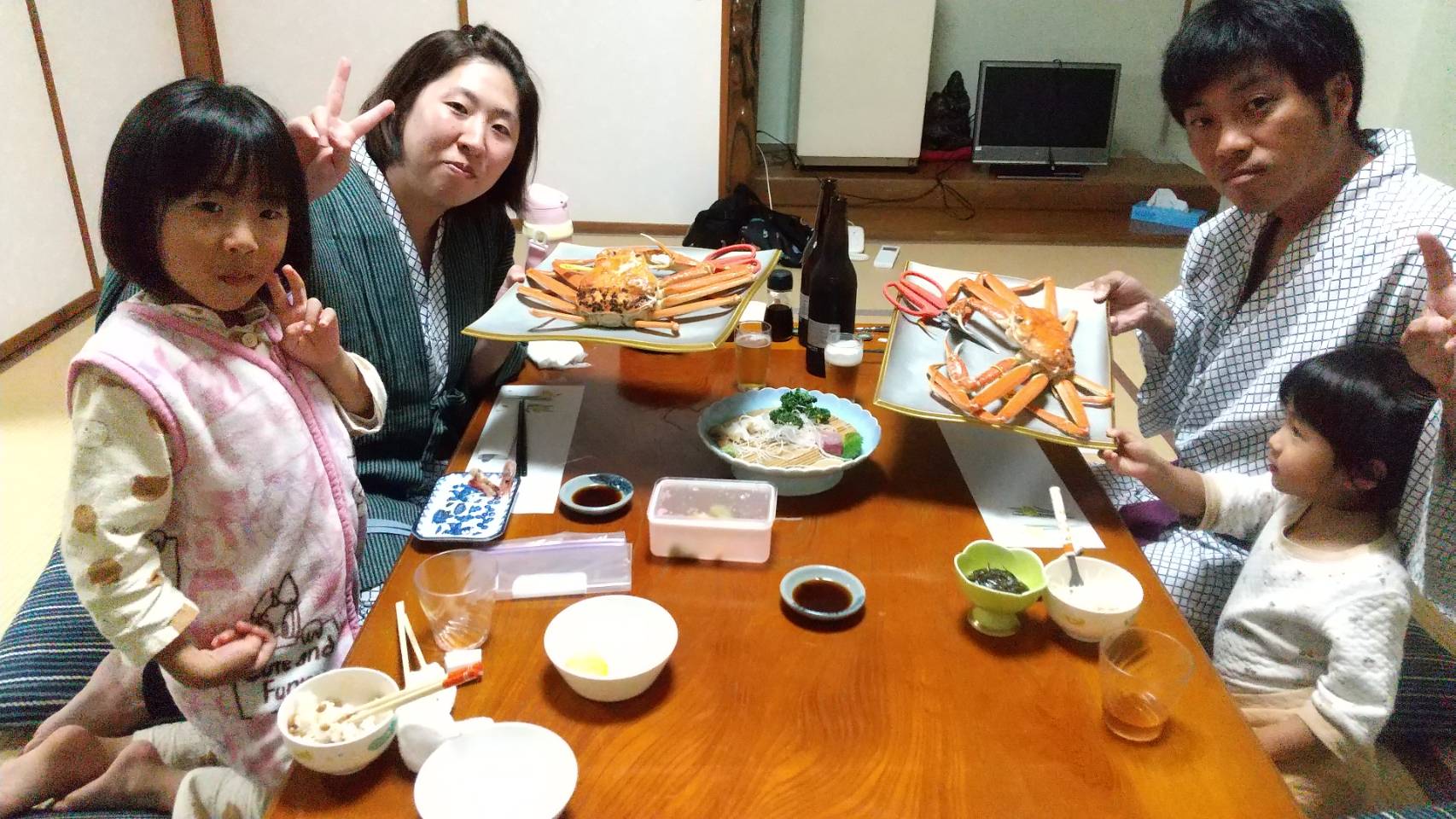 ご家族でご宿泊いただきましたありがとうございました。