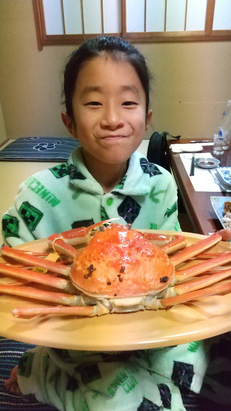 ご家族でご宿泊いただきましたありがとうございました。