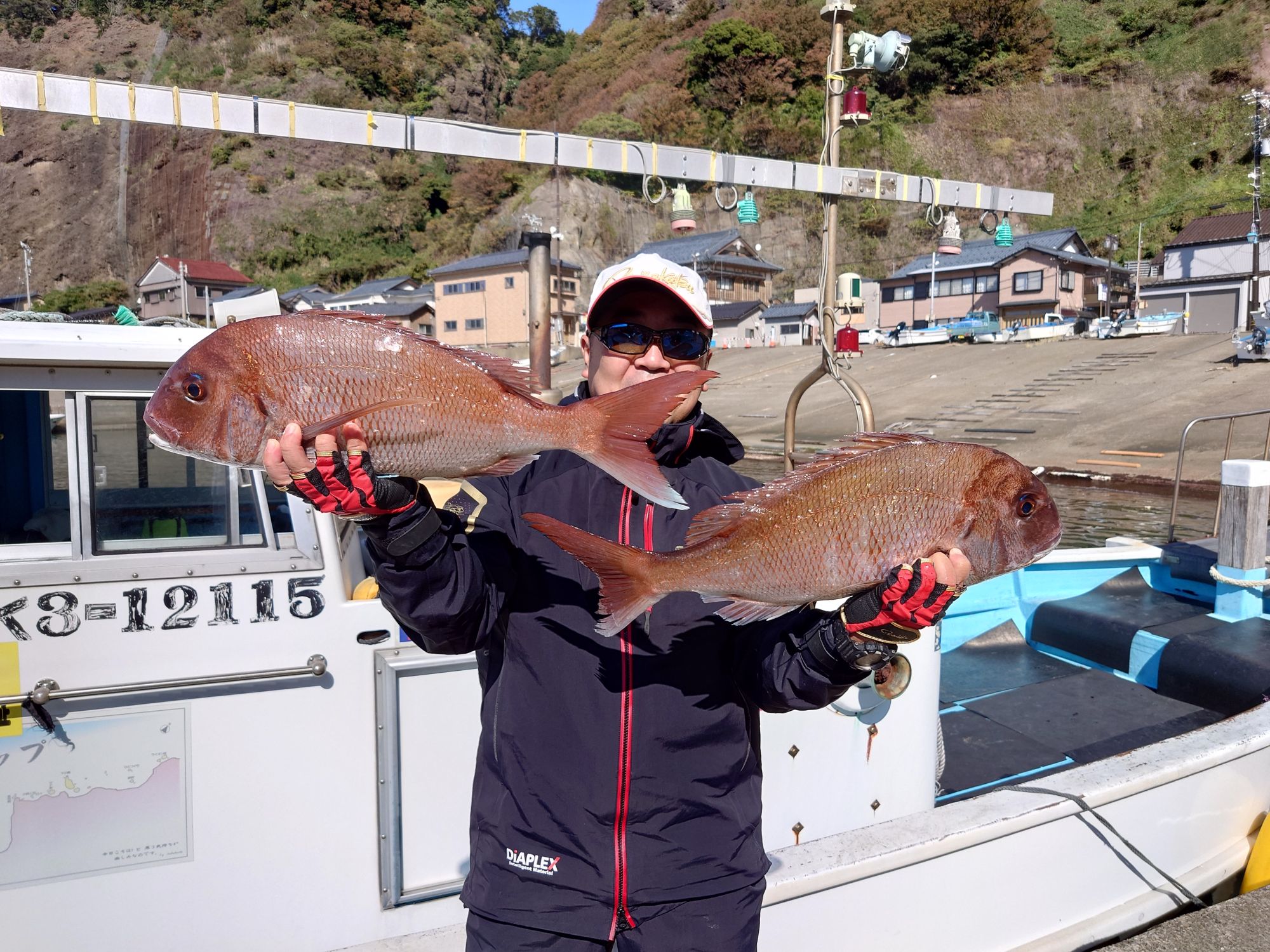 良型のマダイでした