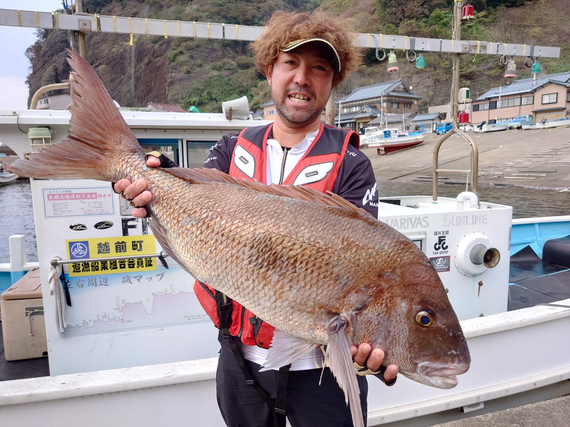 90cm超える大マダイでした