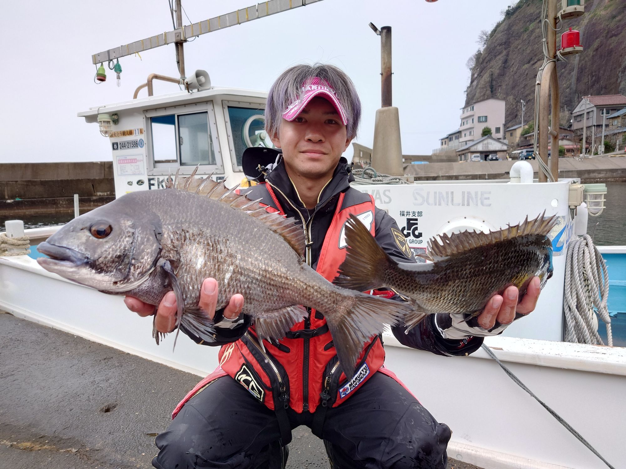 令和6年最初のクロダイです