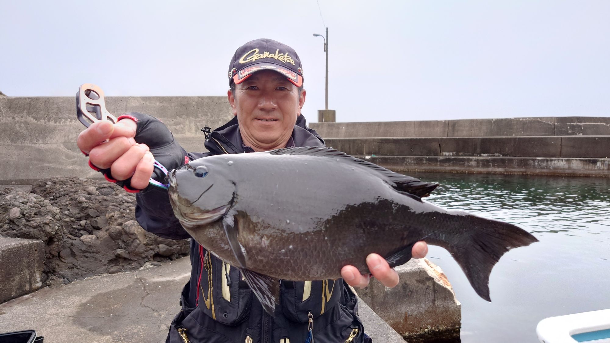 口太グレ、48ｃｍの大物でした