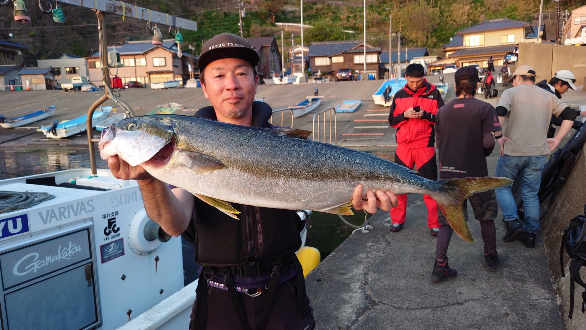 ヒラマサ、90ｃｍでした。