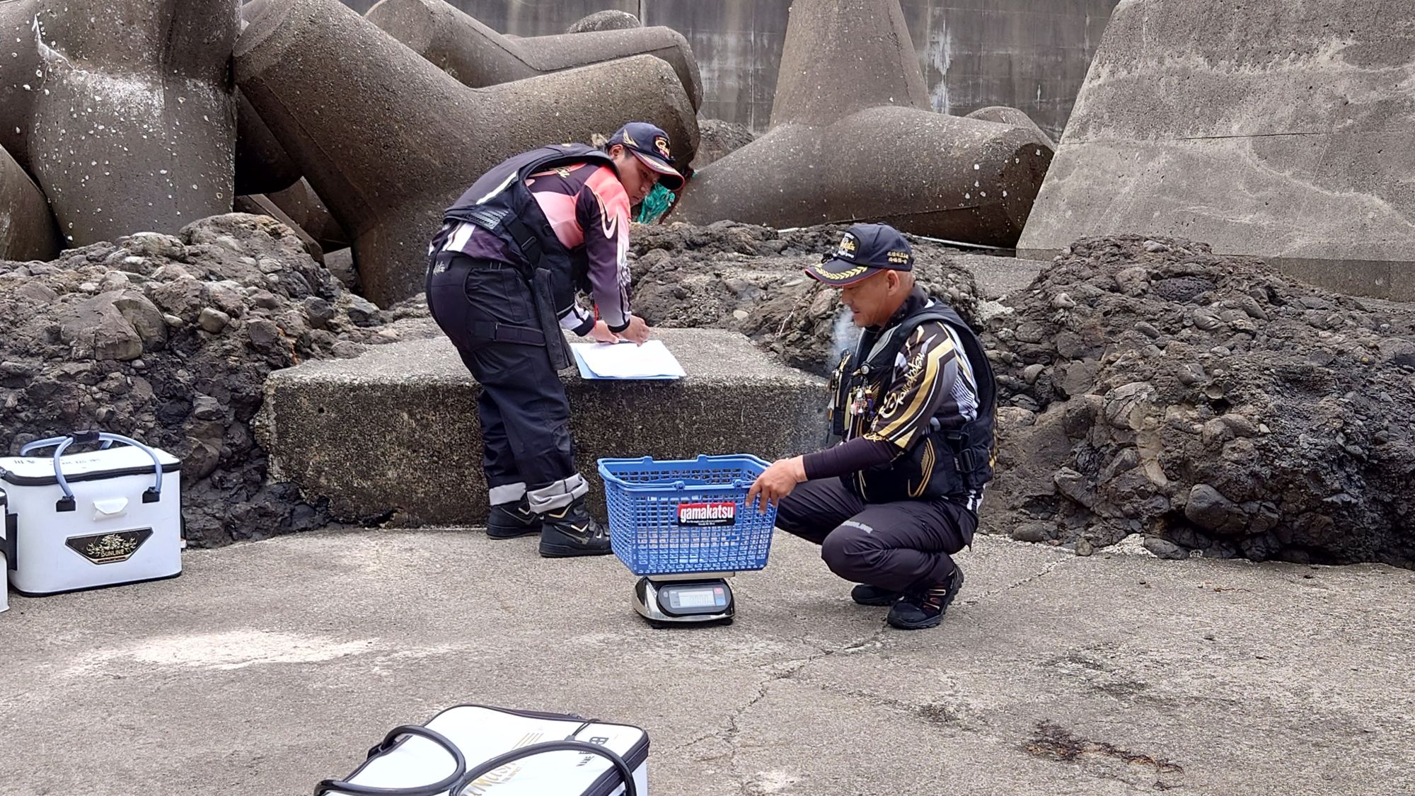 GFG福井支部大会検量準備