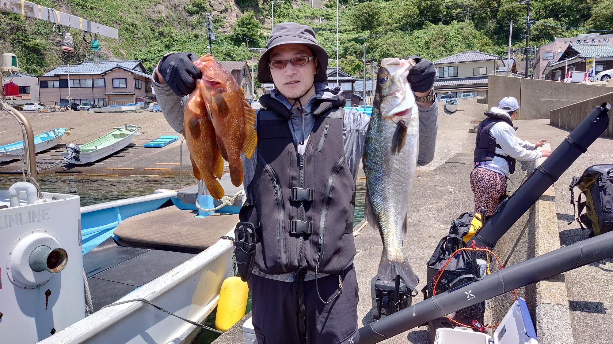 スズキ、キジハタ