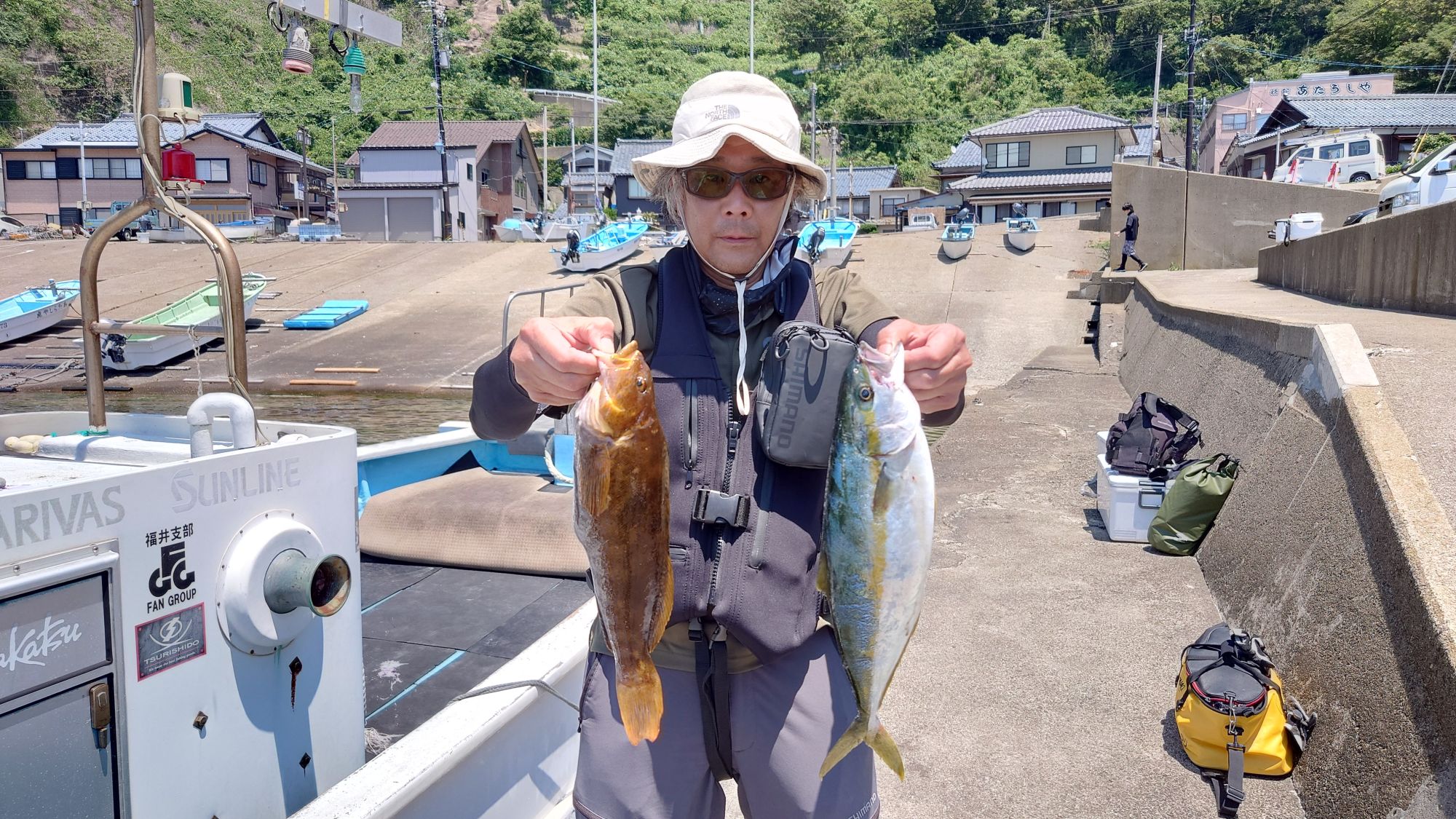 小マサ、アイナメ