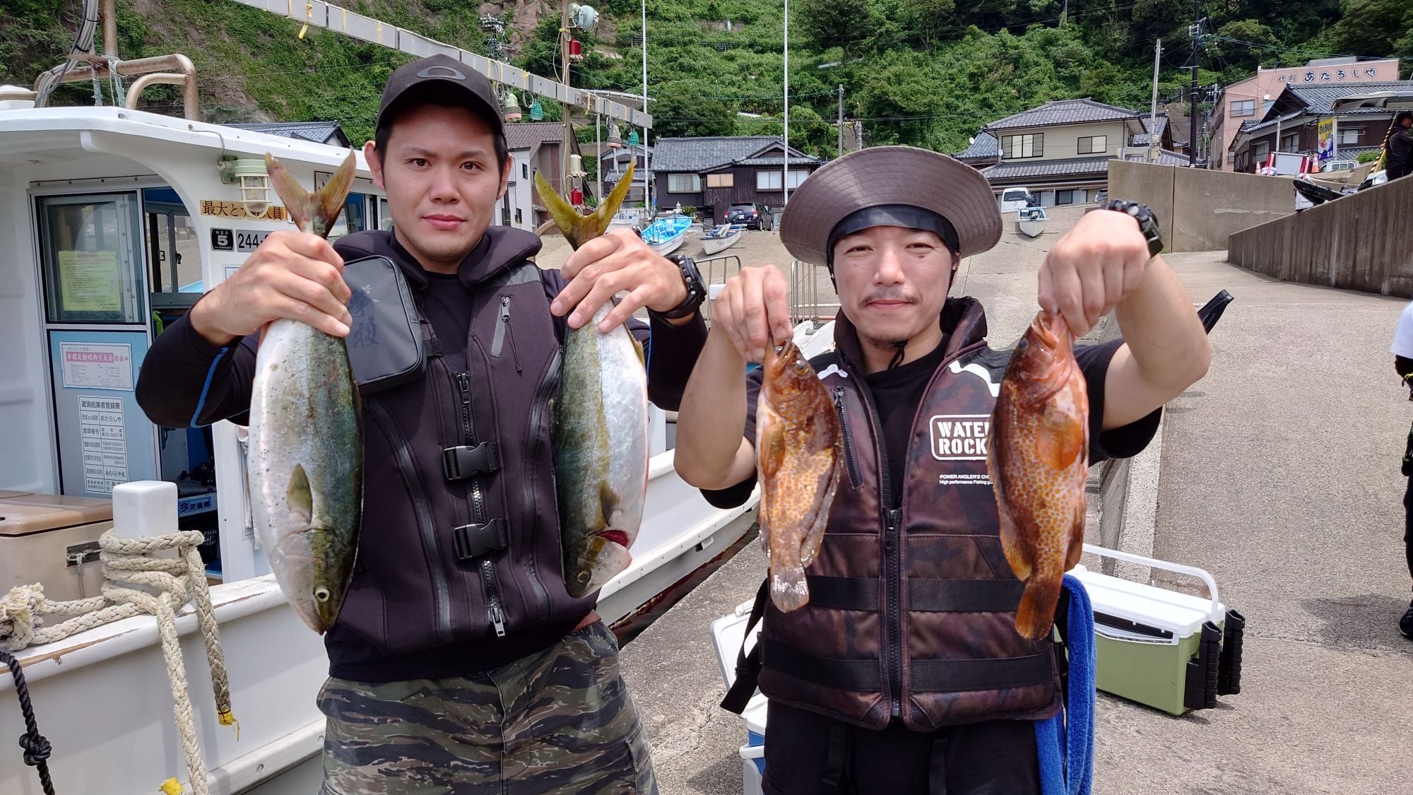 小マサ、ツバス、キジハタ