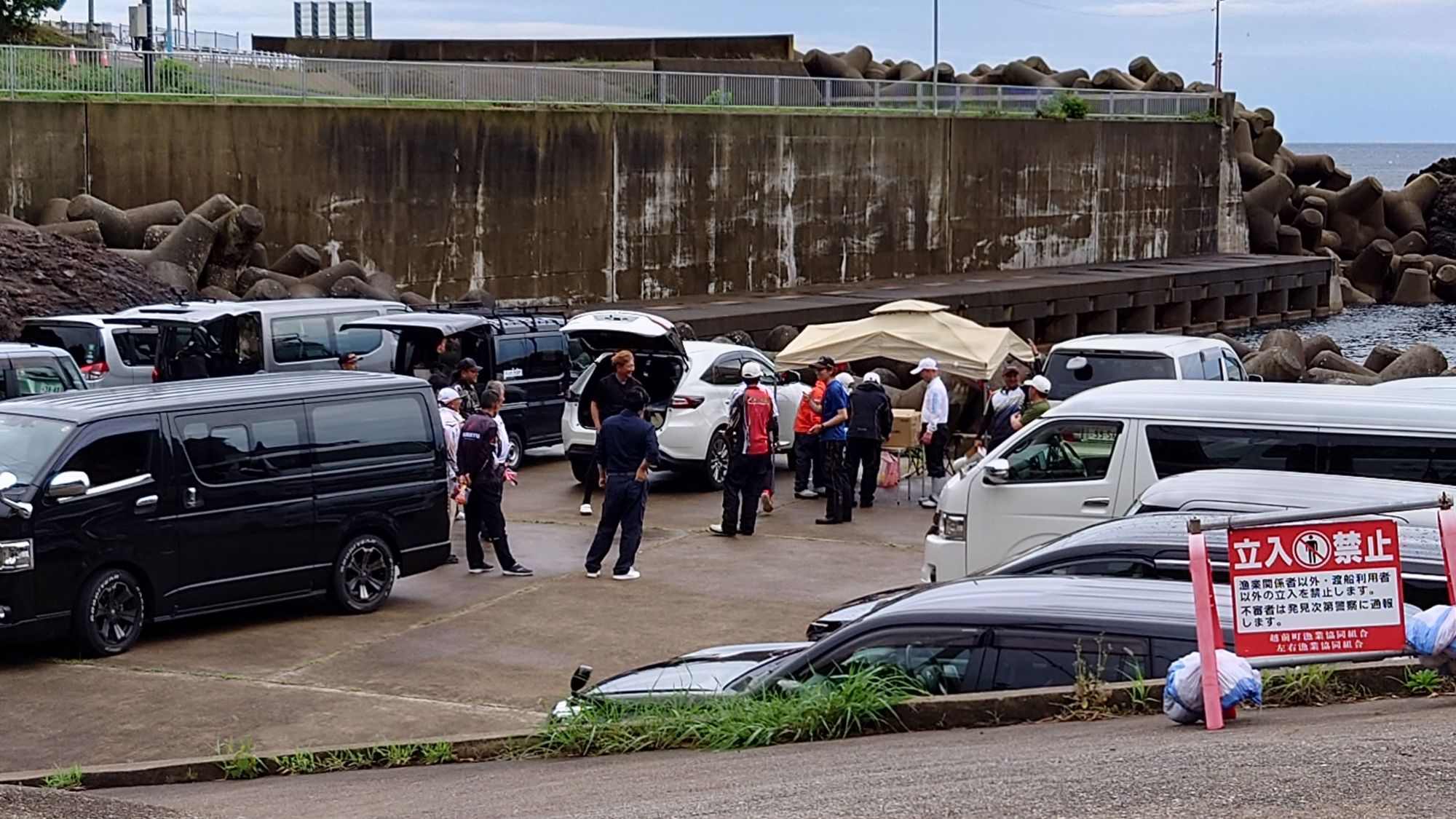 福井釣連盟グレ釣り大会決勝、表彰式終了お疲れ様でした。