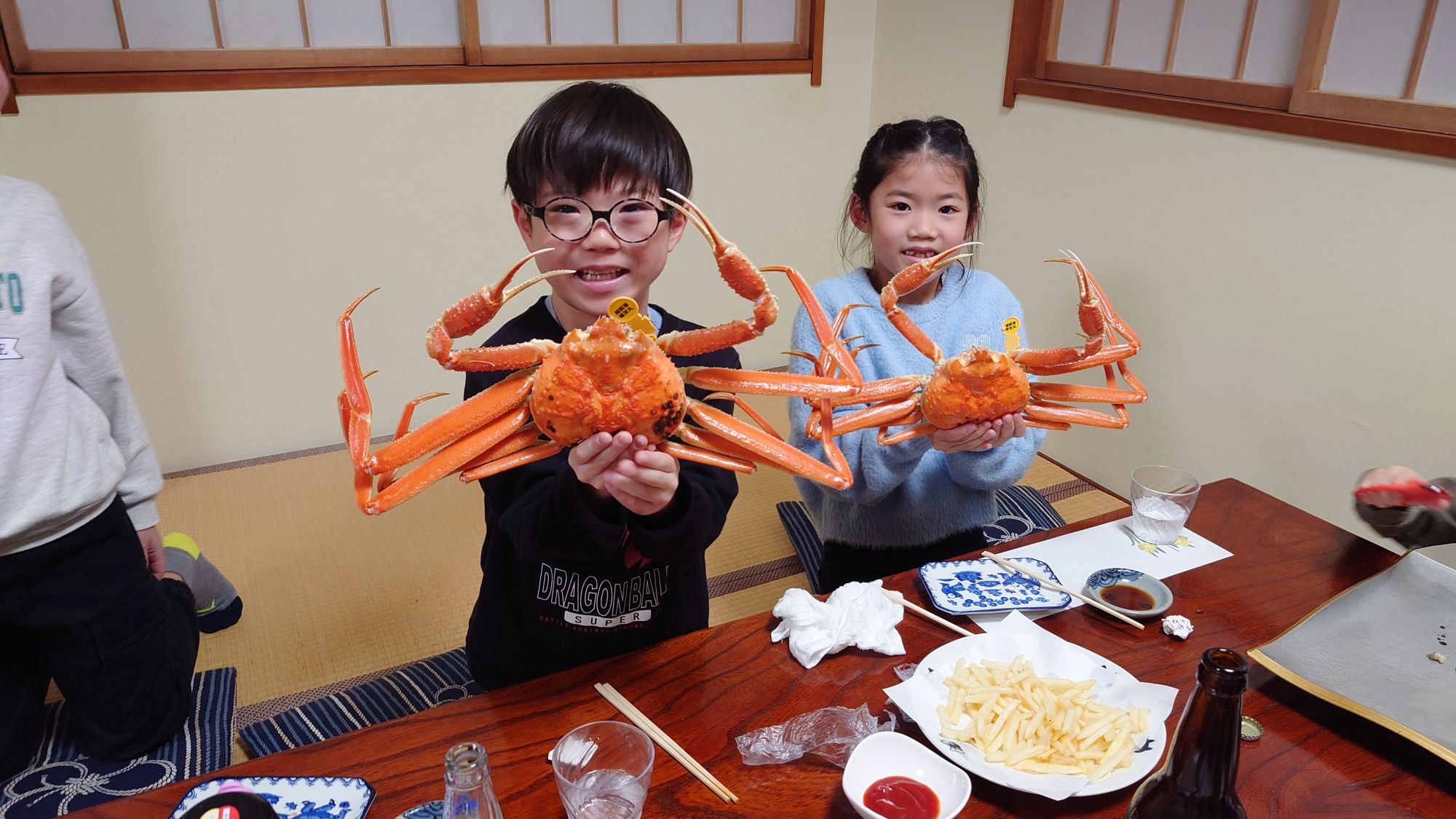 ご家族でご夕食に来ていただきましたありがとうございました。