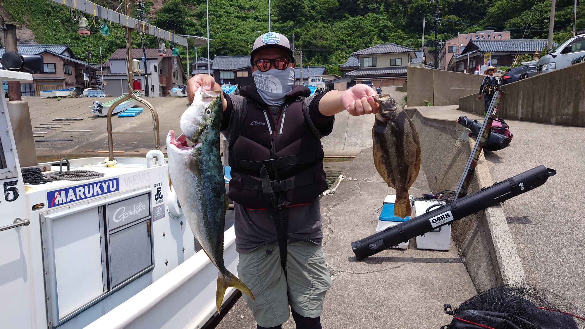 ワラサ、ヒラメ